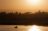 Fischerboot Nil im Sonnenuntergang