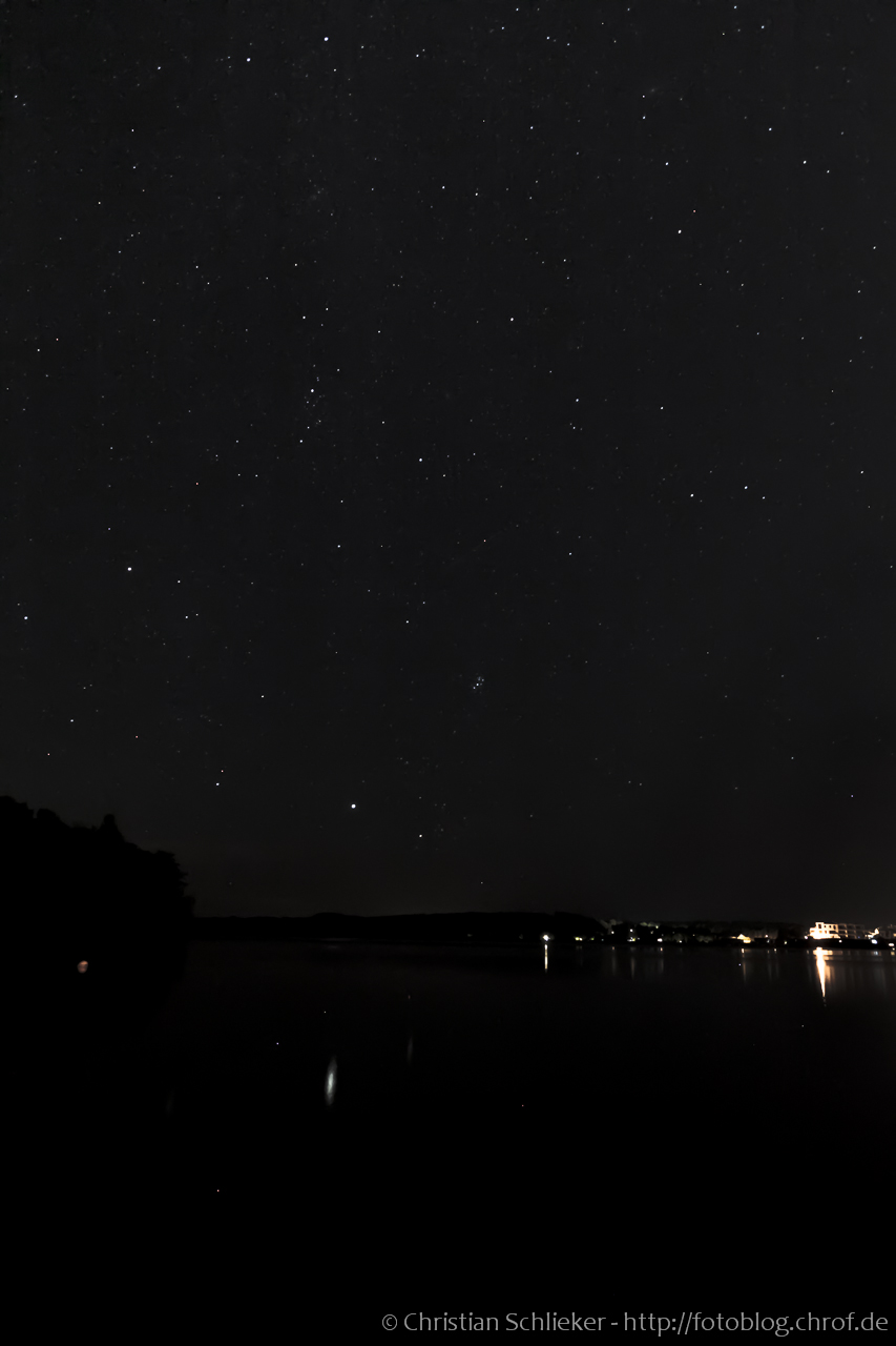 Schweriner See bei Nacht